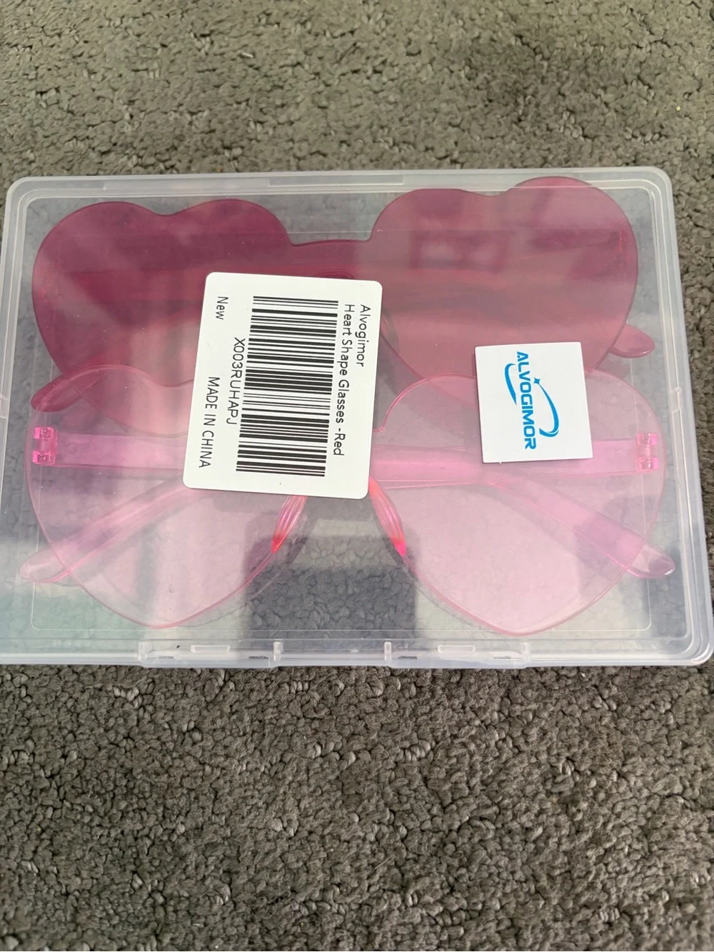 Valentine's Day Party Favor Pack - Pink Heart Picks & Straws